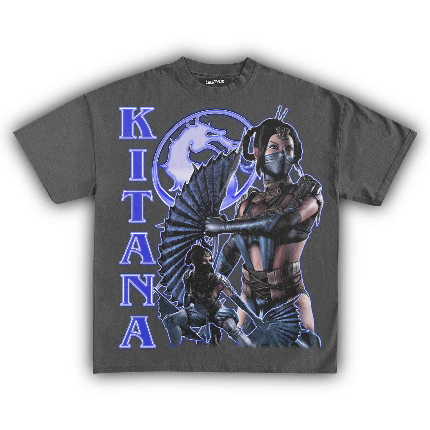 KITANA MORTAL KOMBAT VINTAGE TEE