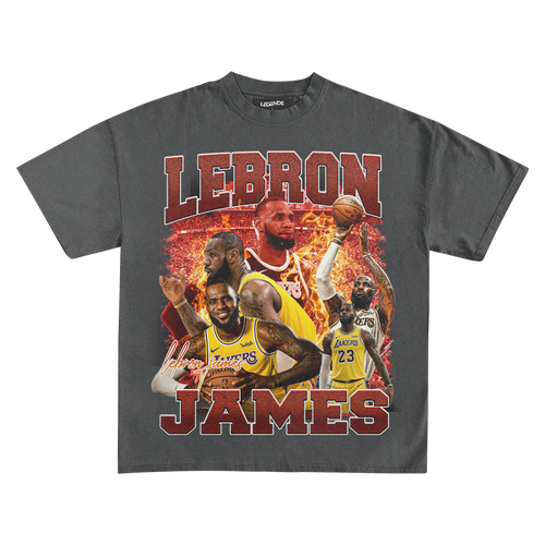 LEBRON ON FIRE TEE
