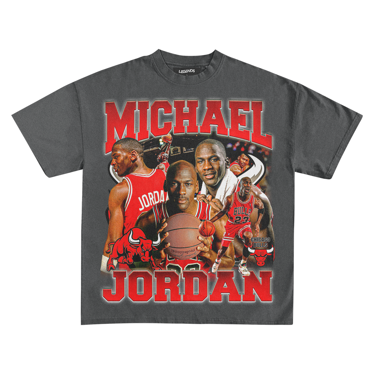 MICHAEL JORDAN BULLS TEE