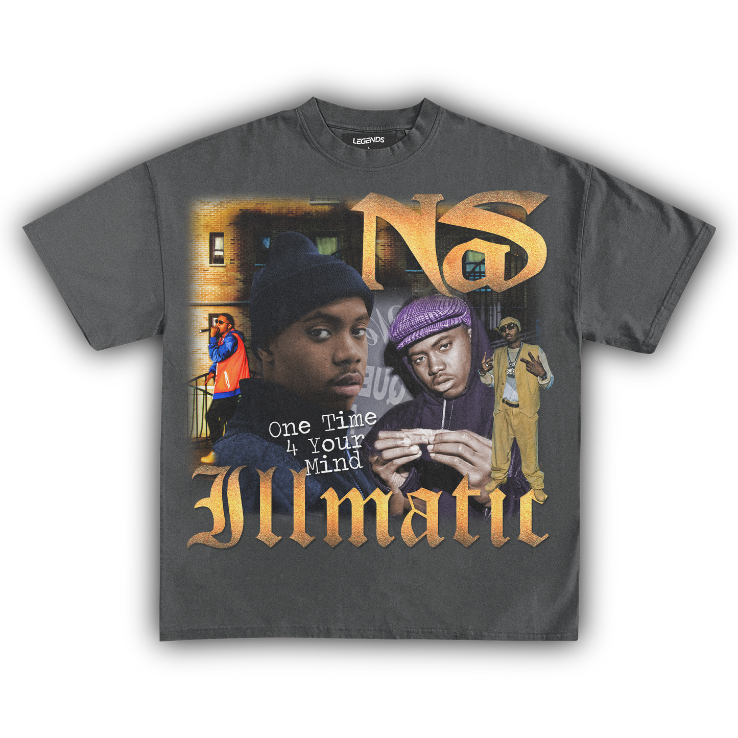 NAS ILLMATIC VINTAGE TEE