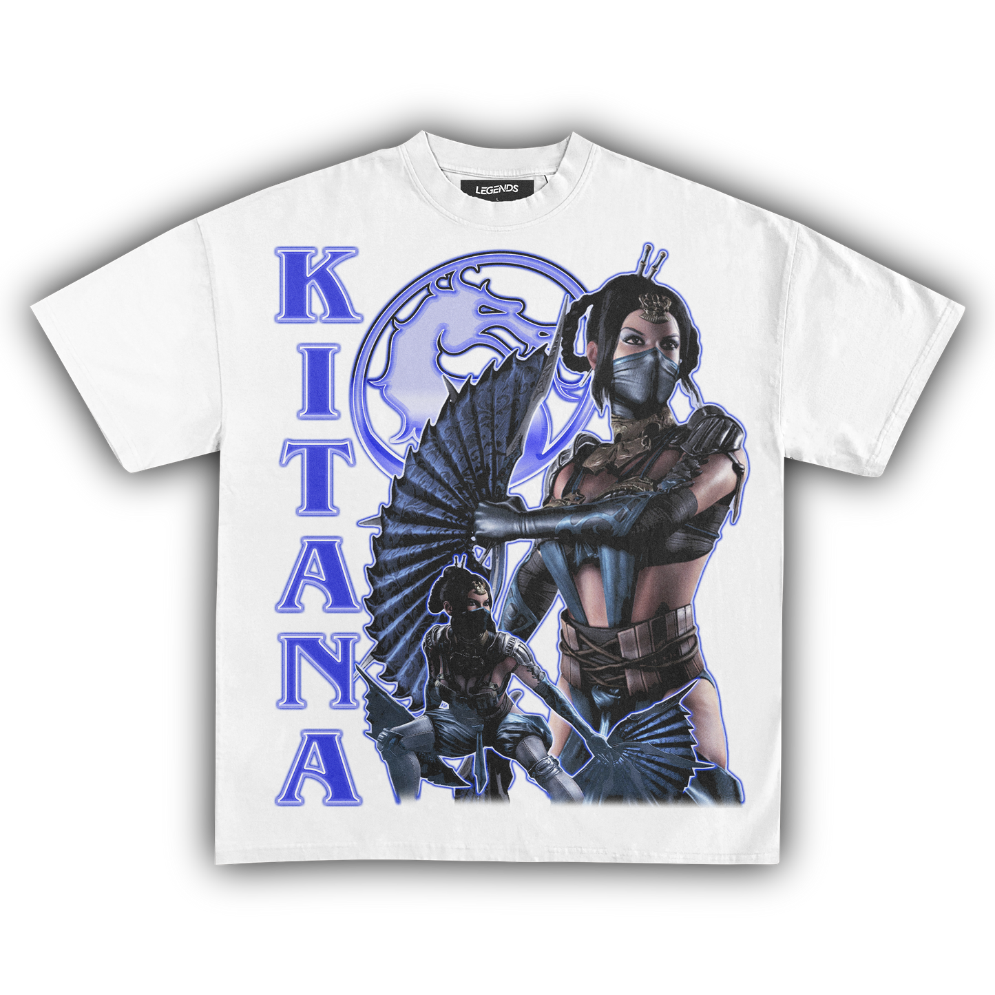 KITANA MORTAL KOMBAT VINTAGE TEE