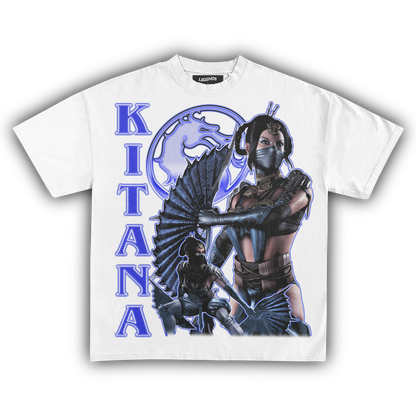 KITANA MORTAL KOMBAT VINTAGE TEE