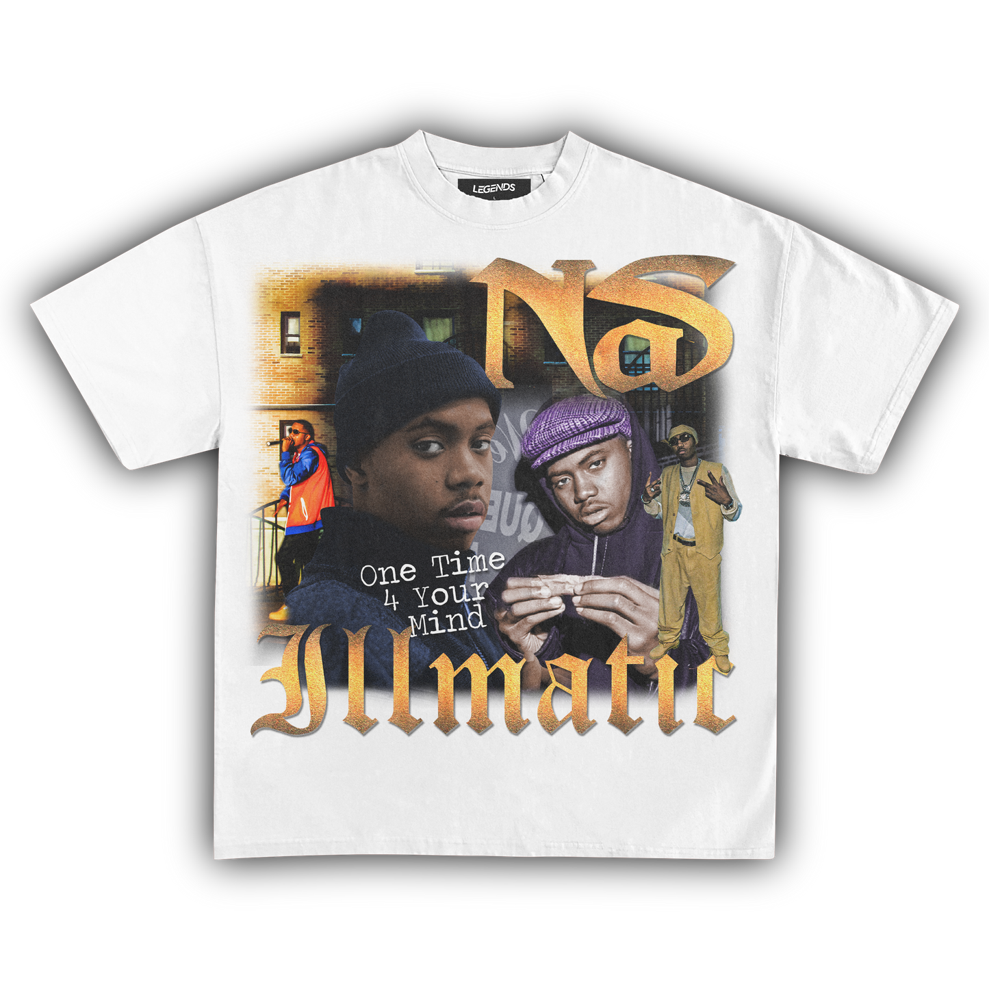 NAS ILLMATIC VINTAGE TEE